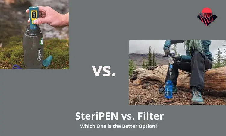 SteriPEN vs Filter: Which One is the Better Option? 